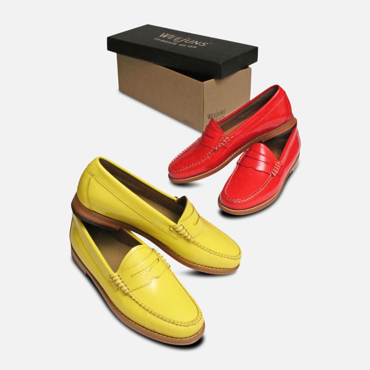 yellow loafers ladies