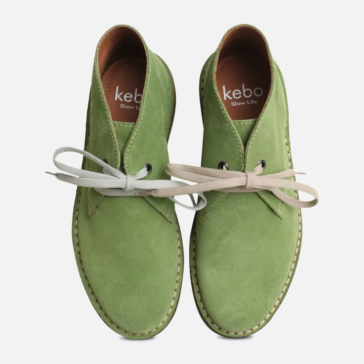 ladies green suede shoes
