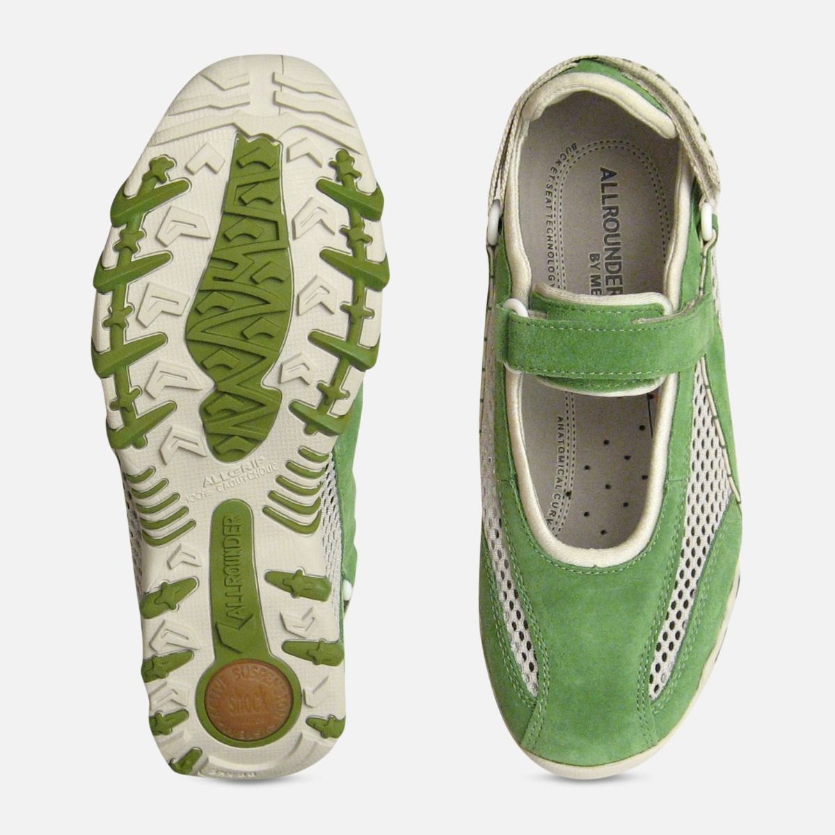 green designer sneakers