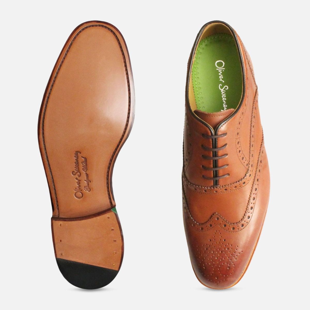 Oliver Sweeney Shoes Dark Tan Oxford 