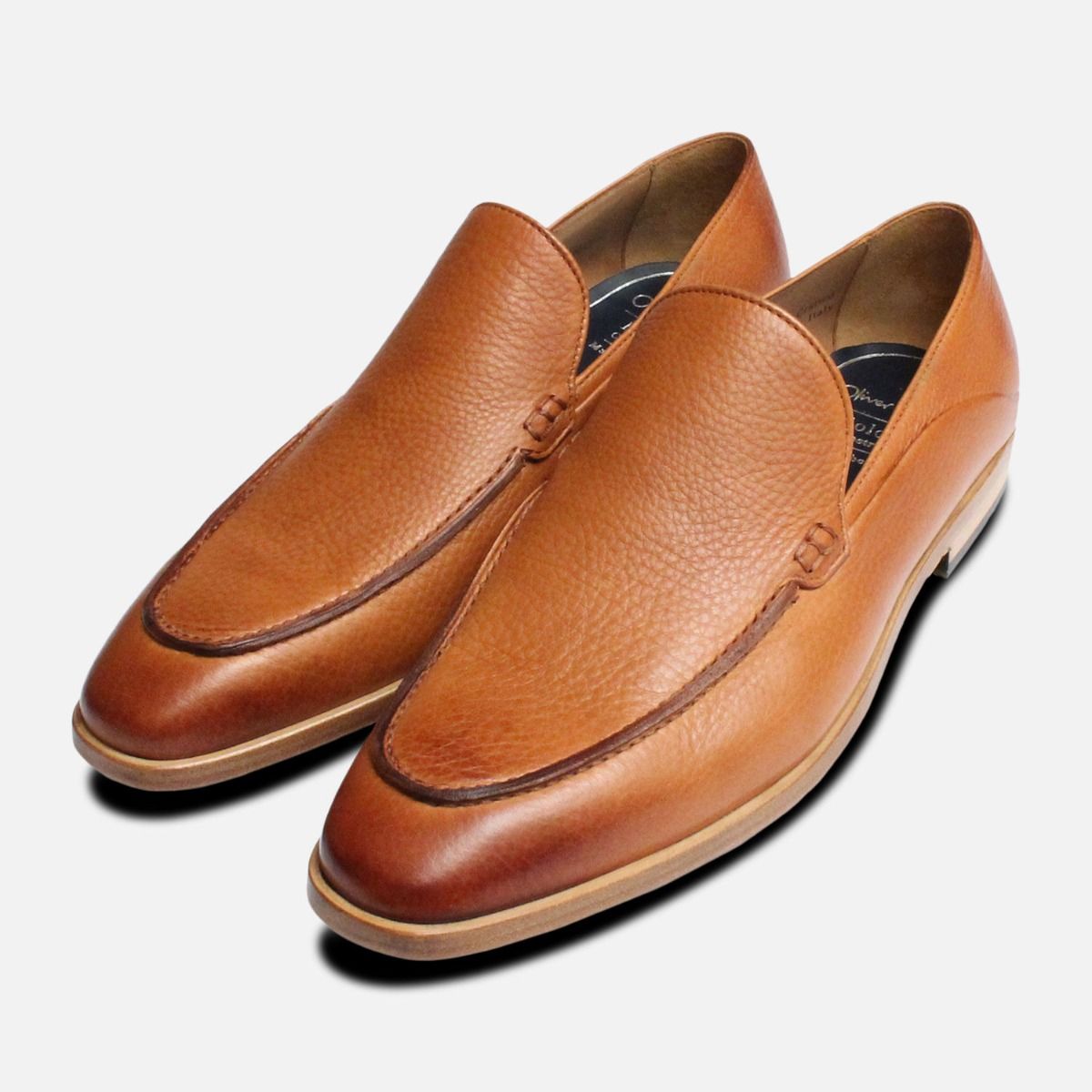 Brown Bologna Construction Loafers by 