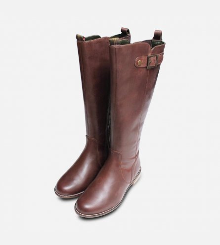 barbour rebecca boots brown