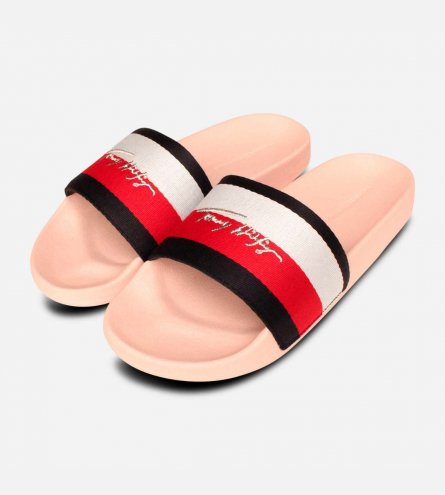 ladies pale pink sandals