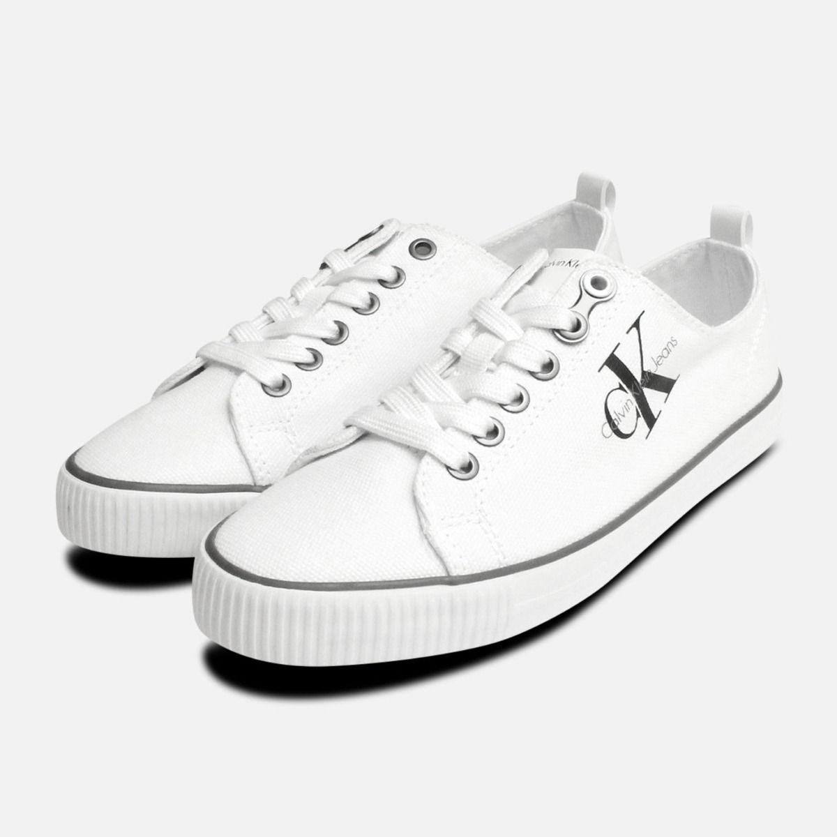 calvin klein women's que knit sneakers