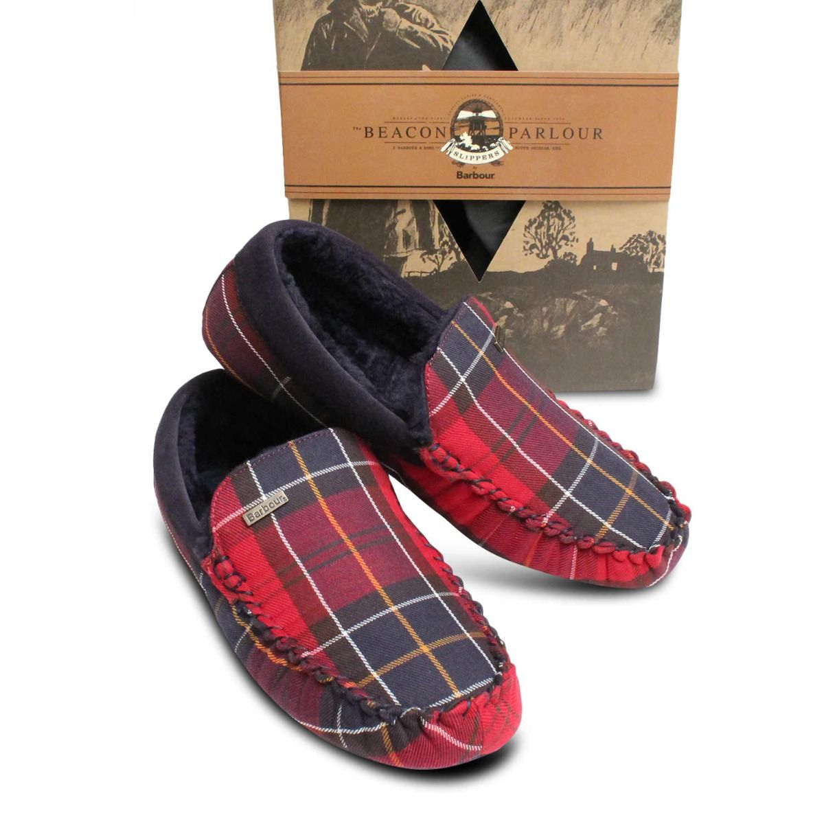 barbour slippers size 9