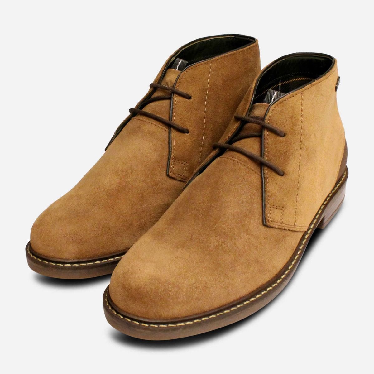 barbour readhead suede chukka boots