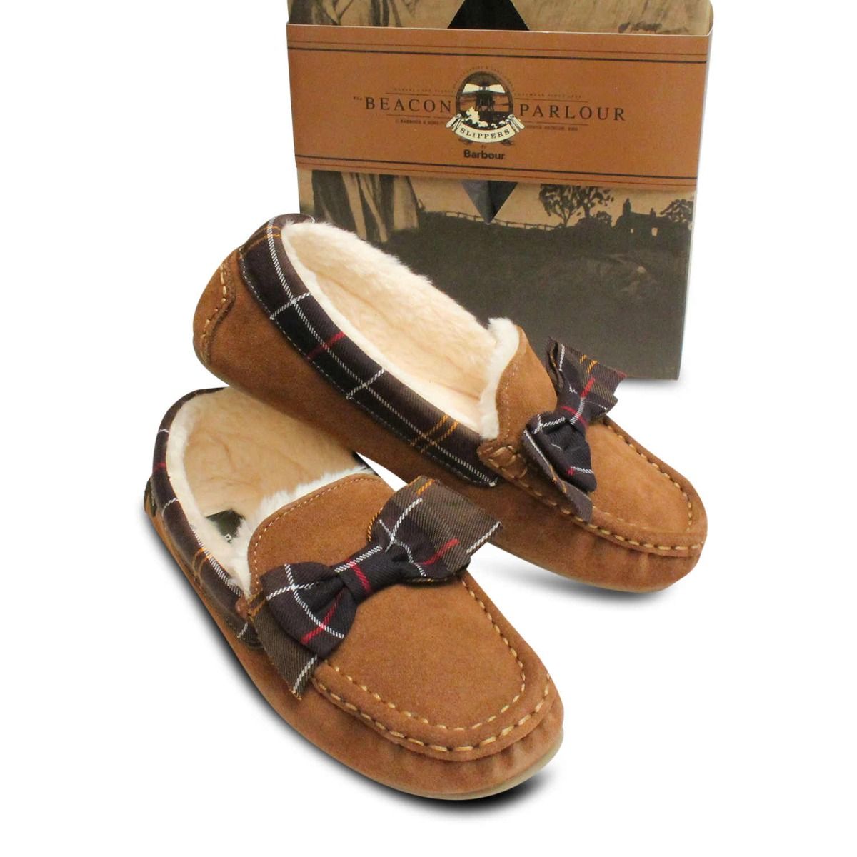 barbour womens slippers