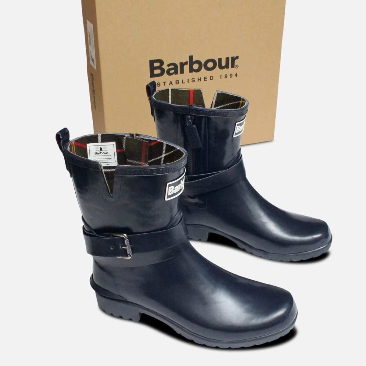 barbour biker boots