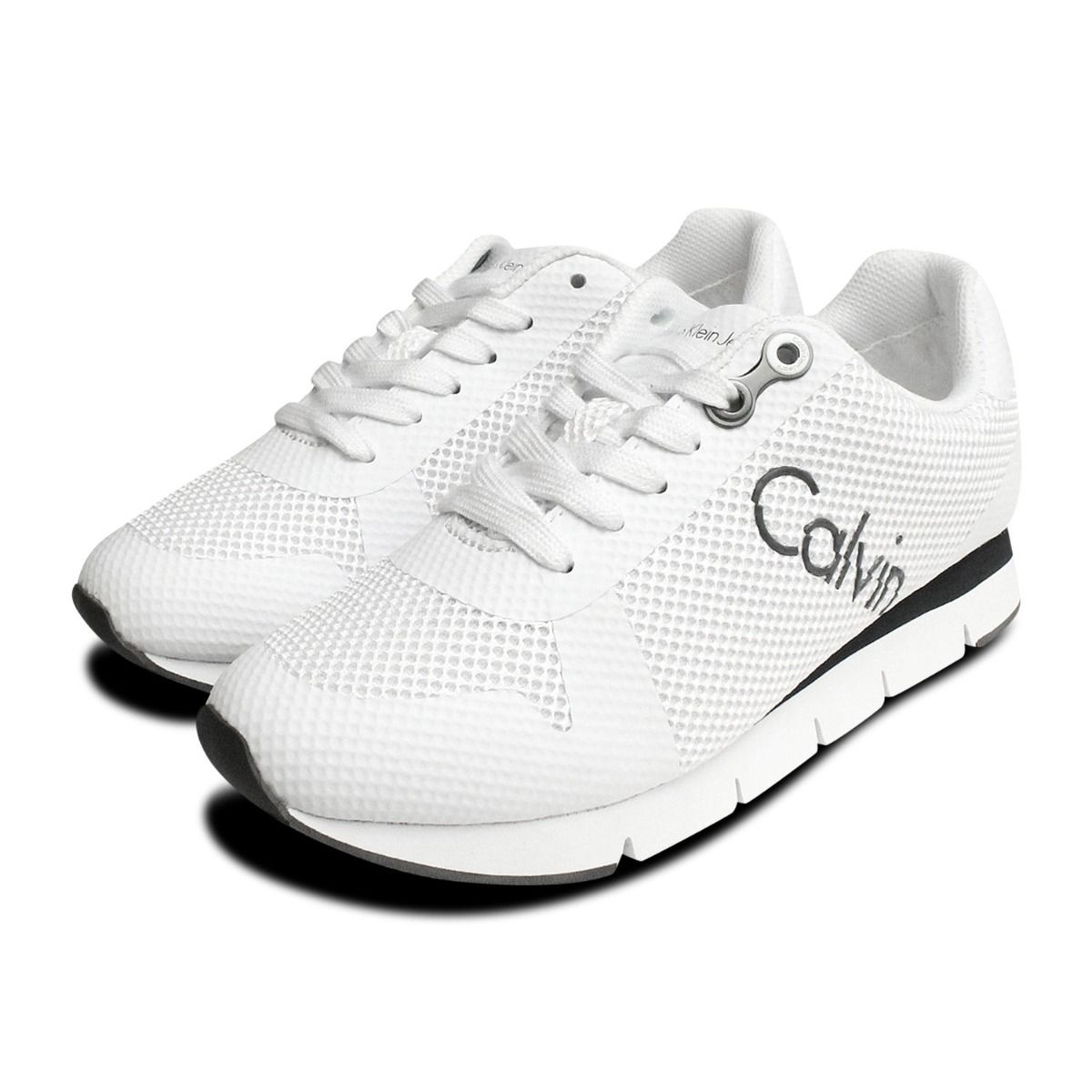 ladies white mesh trainers