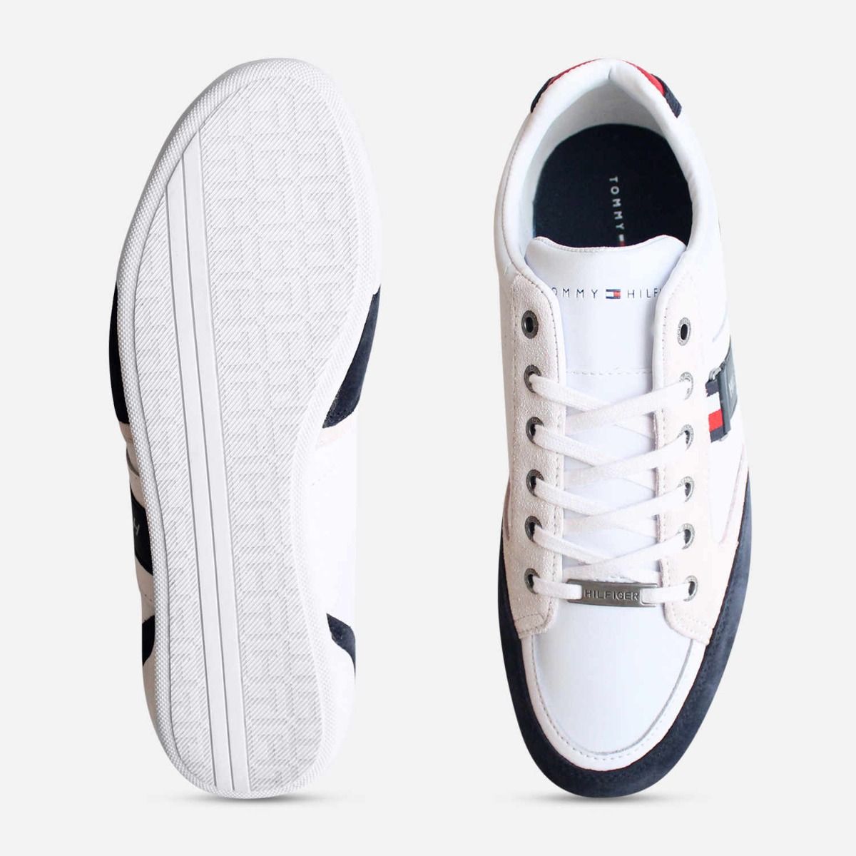 Tommy Hilfiger Red White & Blue Designer Cupsole Shoes