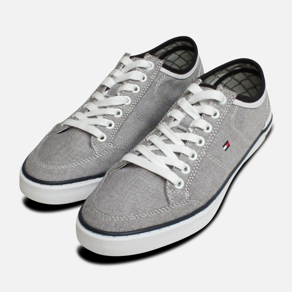 mens grey lace up shoes