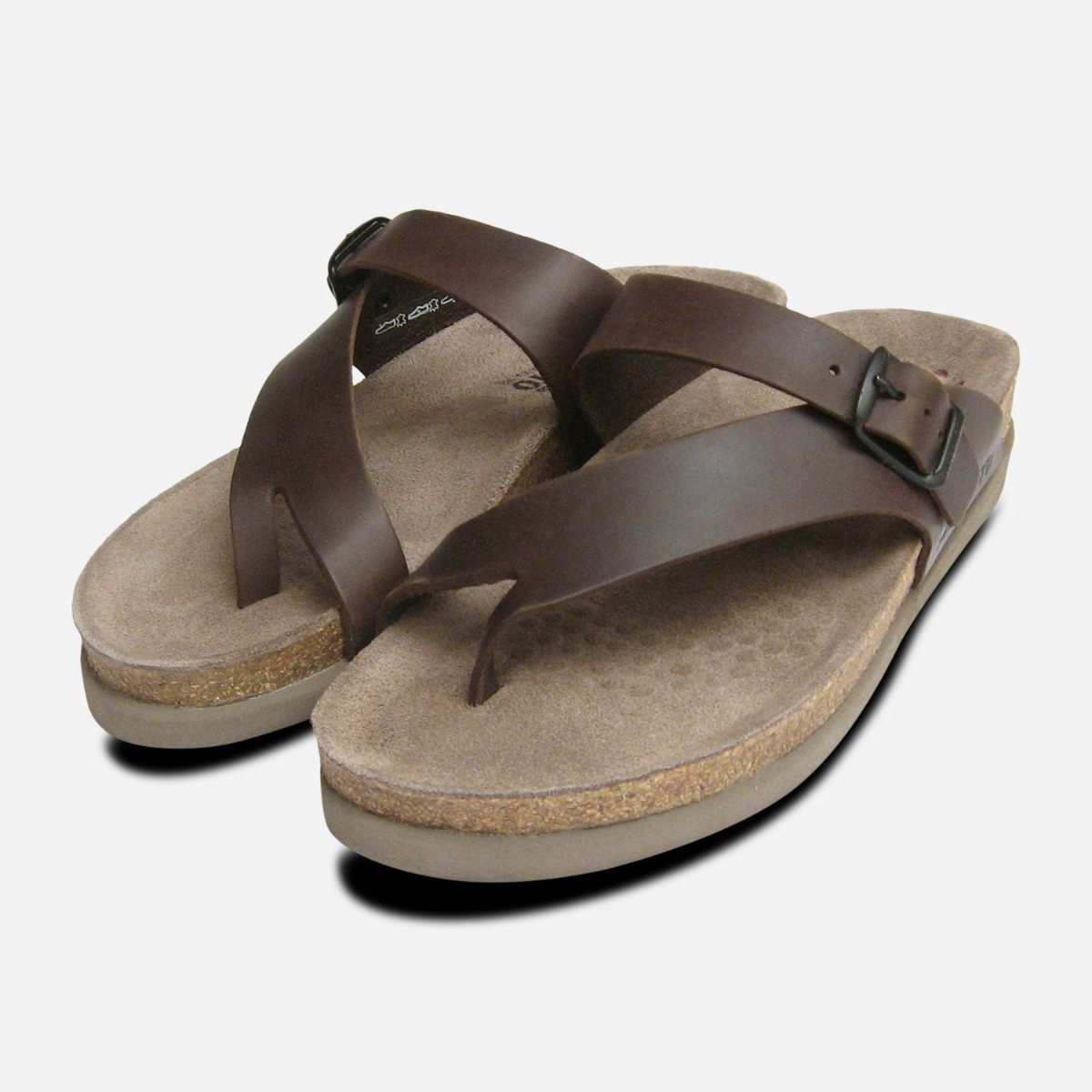 mephisto leather sandals
