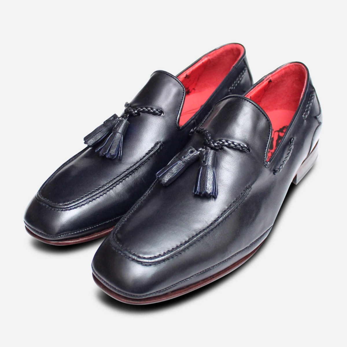 jeffery west tassel loafers