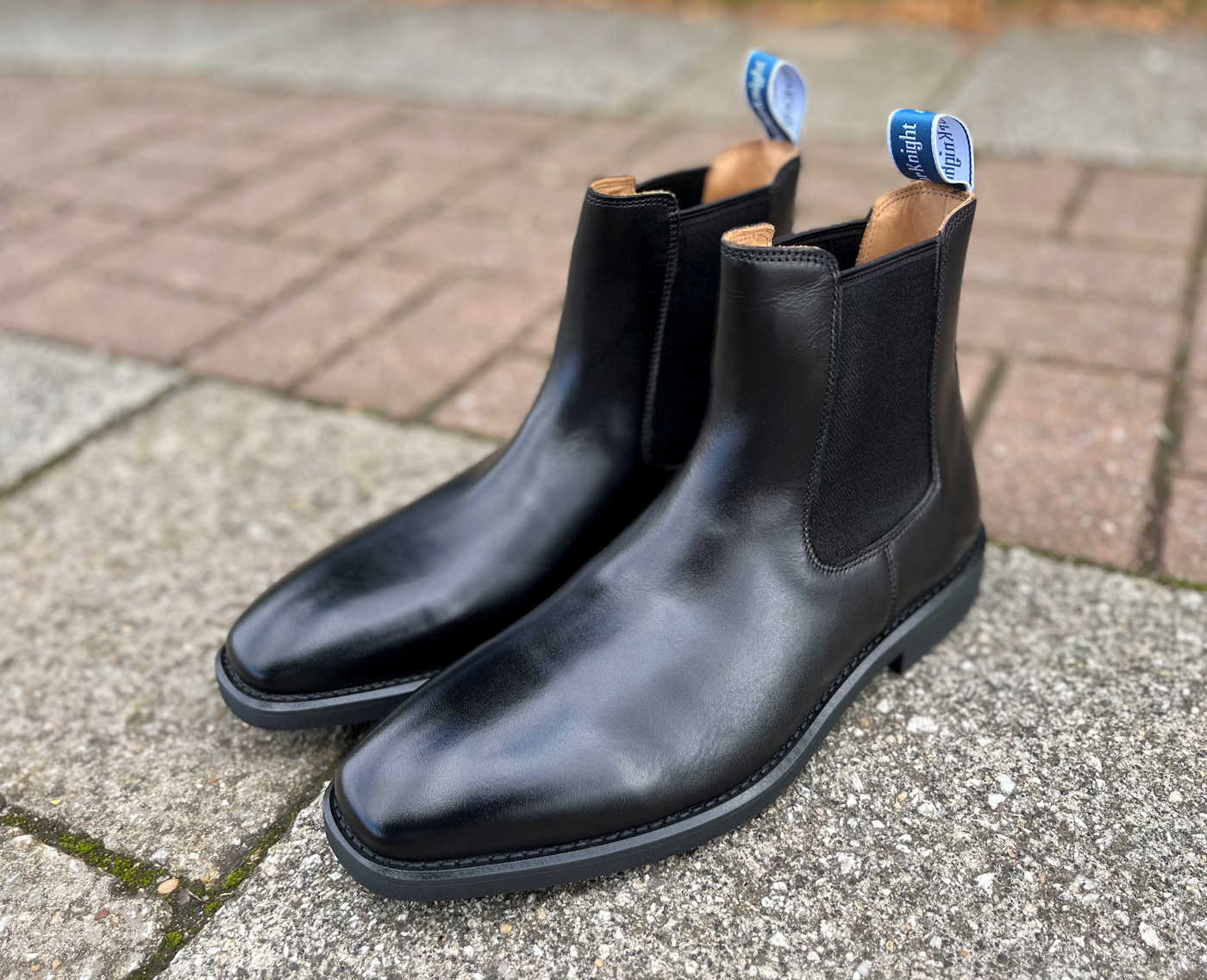 Arthur Knight Mayfair Black Designer Chelsea Boots