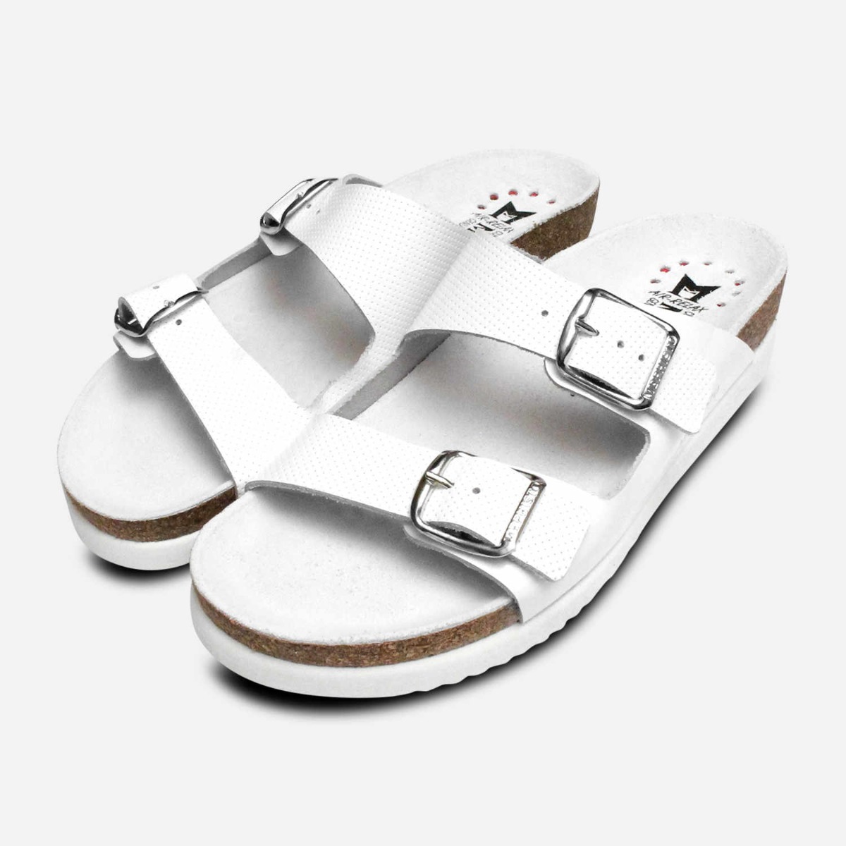 mephisto white sandals