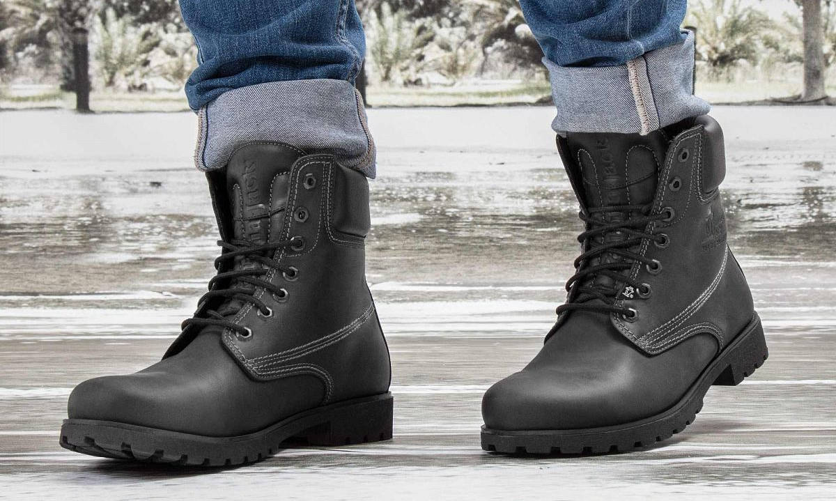 Black boots man online