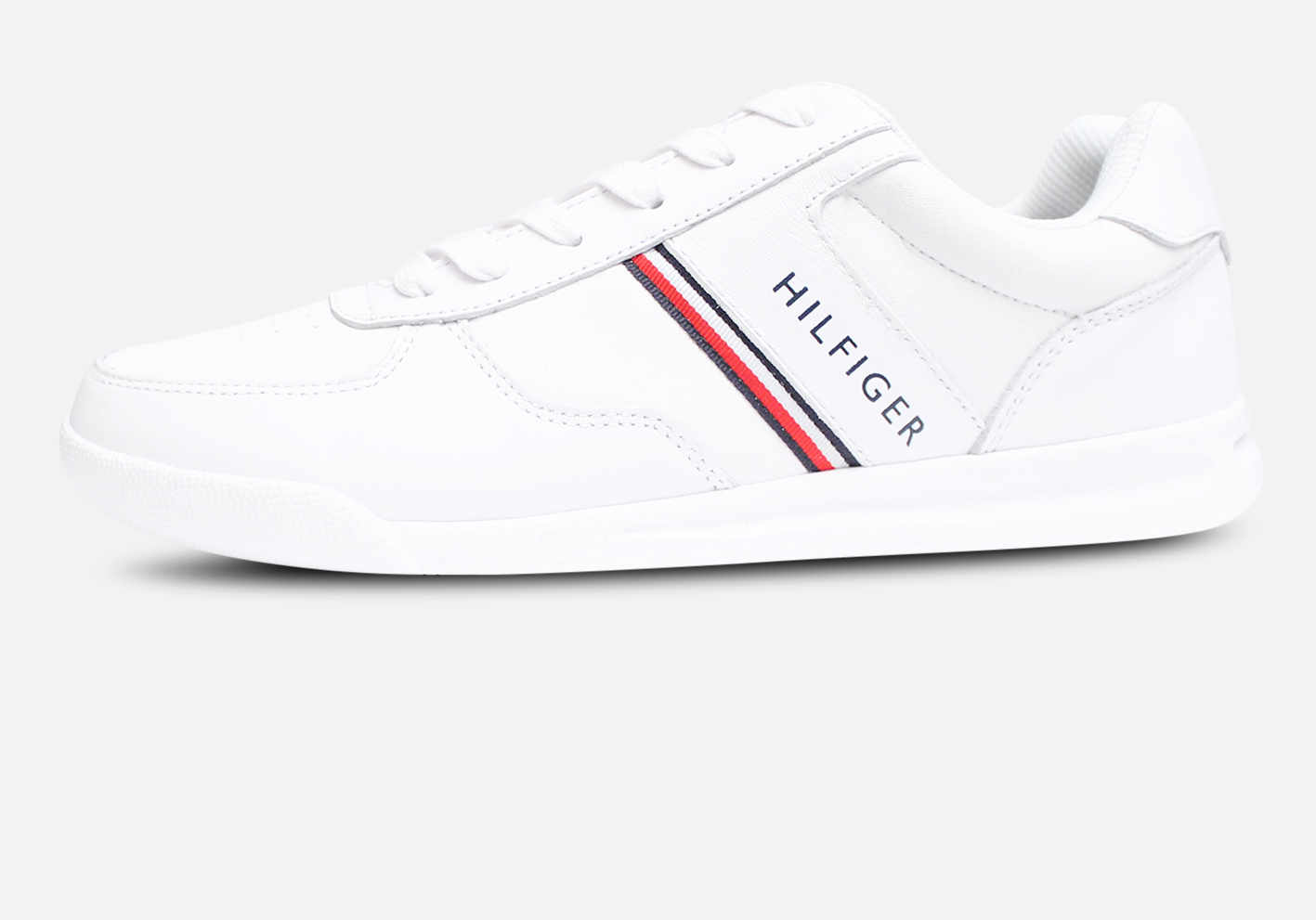 Tommy Hilfiger Retro All White Leather 