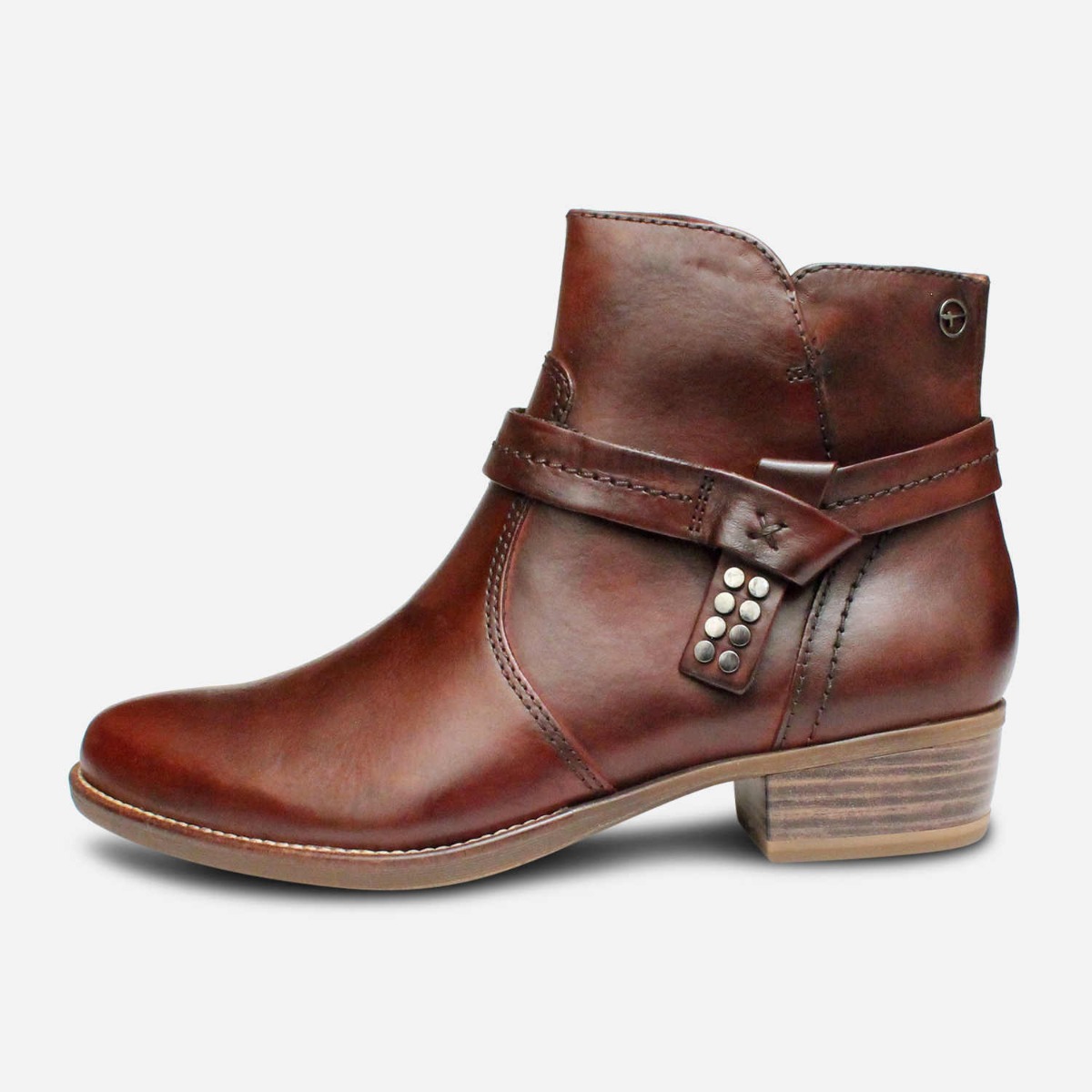 Tamaris brown ankle boots sale