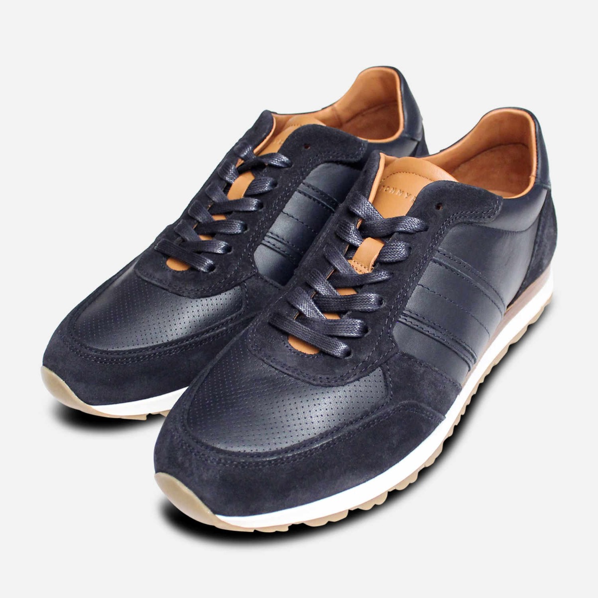 navy blue tommy hilfiger shoes