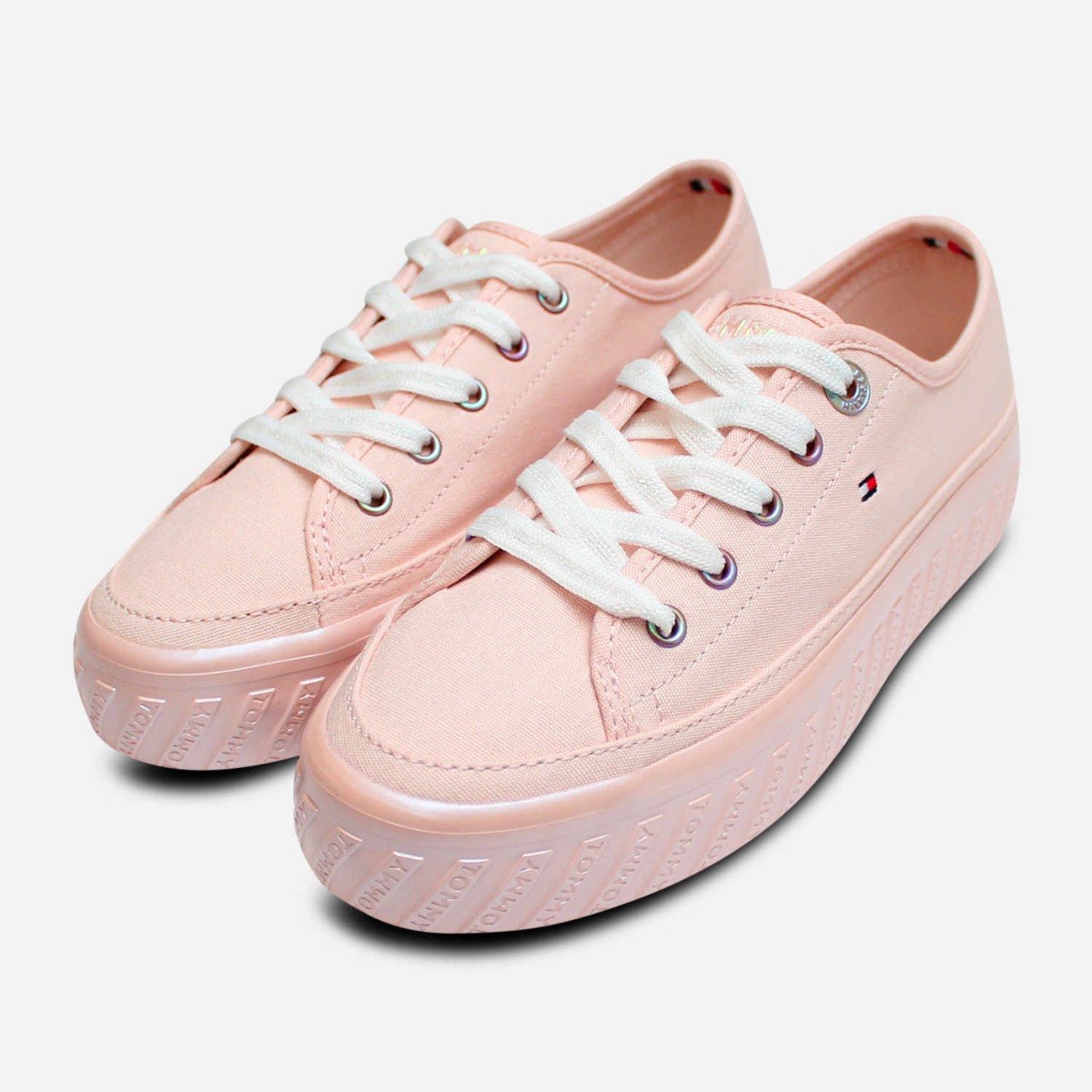 tommy hilfiger sneakers pink