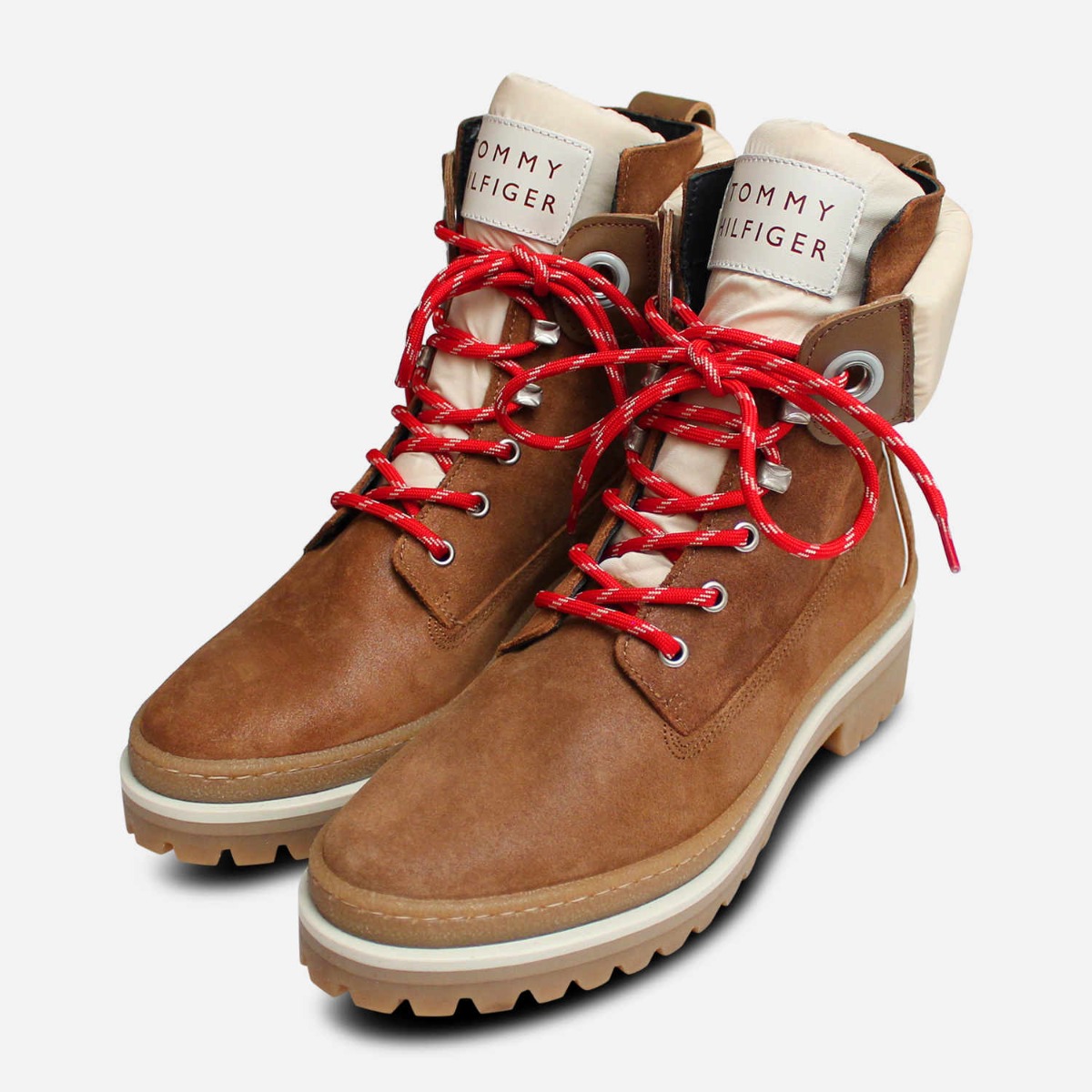 tommy hilfiger outdoor suede boot