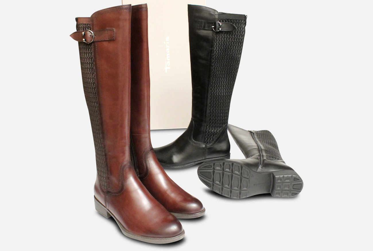 Tall Womens Boots with Side Zip