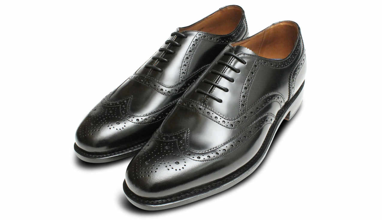 Black Mens Oxford Brogues