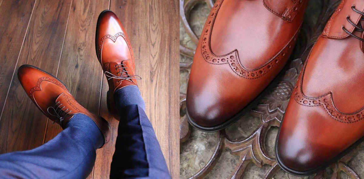 Thomas Bird Madison Wingtip Brogue Shoes